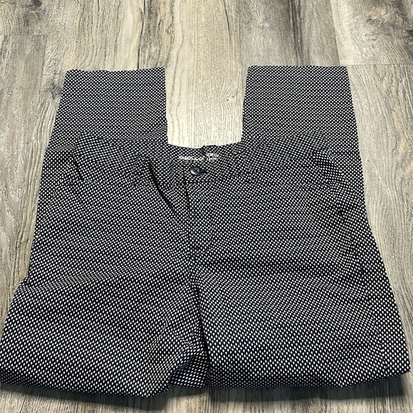 Khakis by GAP, Slim City, Navy and White Print, size 6 regular, inseam 25” - Picture 1 of 10